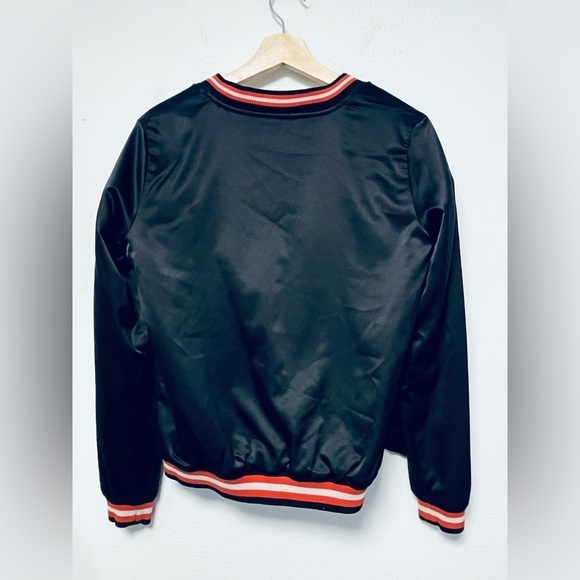 Roxy Varsity Retro Style Full Zip Up Jacket 
Size Medium - Picture 8 of 10